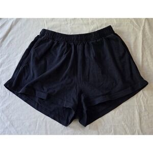 NWOTD Sporty & Rich XS Dark Blue Shorts Pockets 129320